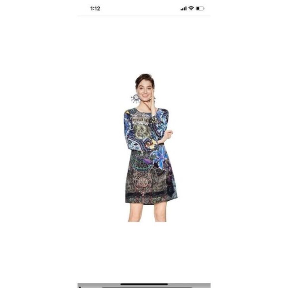 Desigual Dress Vacation Travel Work Dress